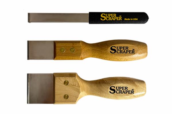 Super Scraper Set, include 5/8" Wide 8" Long, 1-1/4" Wide and 2" Wide