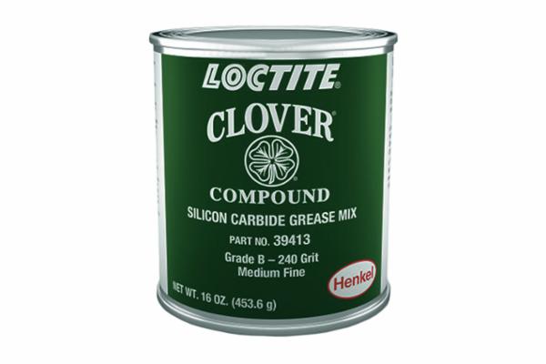 Clover Lapping Compound, 240 Grit, Medium Fine Grade, 16oz. Container