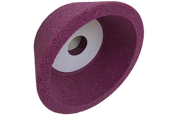 Flywheel Grinding Wheel, 6"/4-1/2" x 2-5/8", For Steel/Ductile Iron (Premium Ruby - Extended Life)