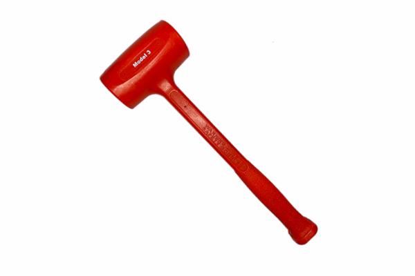 Dead Blow Hammer 45 oz., 2-1/4" Face Dia., 4-5/8"L Head, 14-3/8" OAL