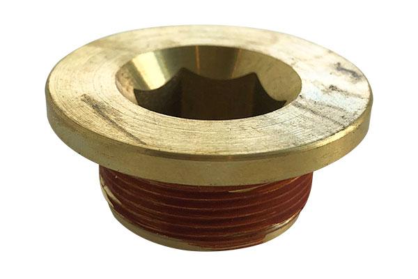 Brass Plug with Sealant Engine Block coolant Drain GM 12561663