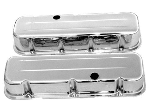 BB Chevy Stock Replacement Valve Cover 396/454/502 1965-95 Chrome