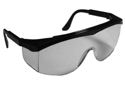 Protective Safety Glasses, Adjustable From 5-1/2" to 6-1/2" ***DISC-WHILE SUPPLIES LAST***