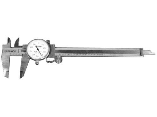 One-Revolution Dial Calipers (0"-8" Range) 