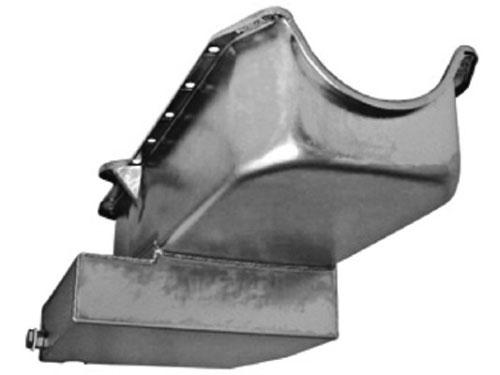 SB Chevy Std. Circle Track Oil Pan 1980-85, Zinc Plated