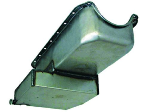 SB Chevy Std. Circle Track Oil Pan Unplated, 55-79