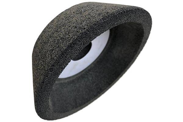 Flywheel Grinding Wheel, 6"/4-1/2" x 2", For Cast Iron / G.P. (Black Speckled - Standard Life)