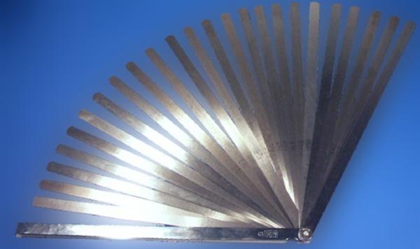 Feeler Gauge Set (25 Blades, 12" Long) 