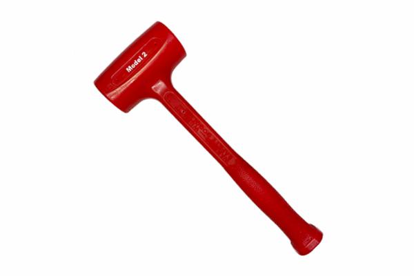 Dead Blow Hammer 26 oz., 2" Face Dia., 4-1/8"L Head, 12-3/4" OAL