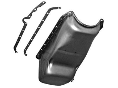 SB Chevy Circle Track Claimer-Style Oil Pan Unplated, 55-79