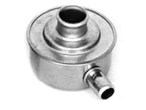 Breather Cap (Chrome Steel Push-In PVC Cap) 
