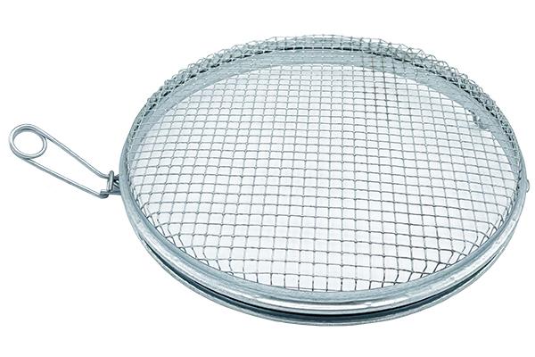 Steel Cleaning Basket Lid  (Lid And Clip Only) 9" For Our Basket Part # 4739B