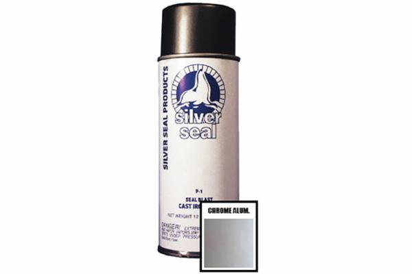 Engine Paint, Chrome Aluminum, 12 oz. Can