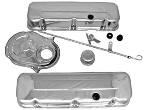 Chrome BB Chevy Engine Dress-Up Kit 1965-95 396-502